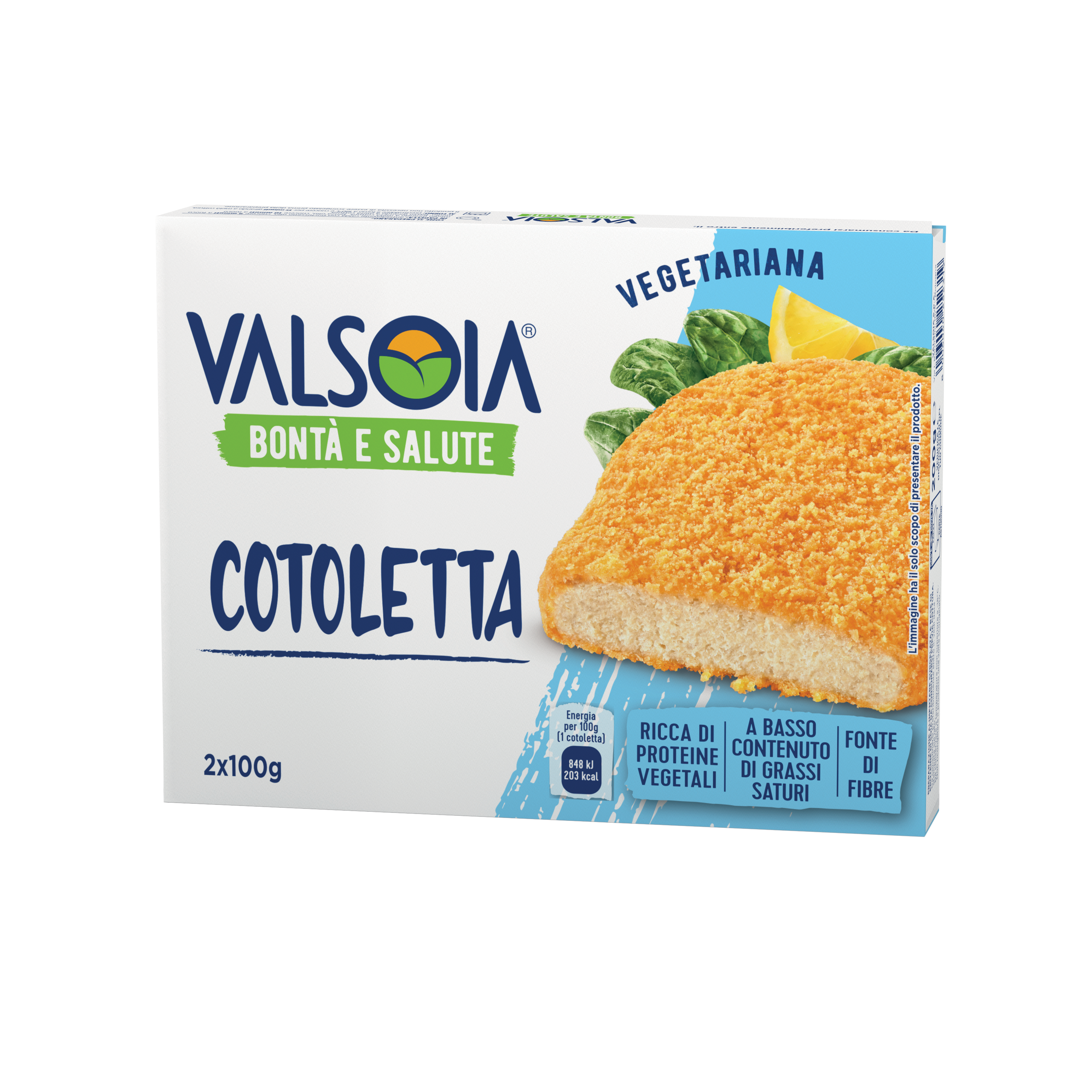 Cotolette Vegetariane Valsoia - 180/200g