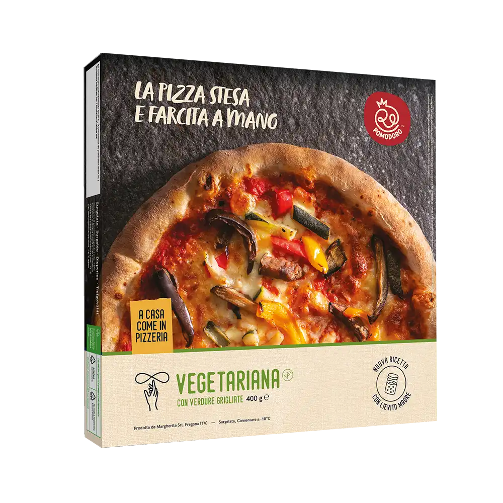 Pizza Vegeteriana - 400g