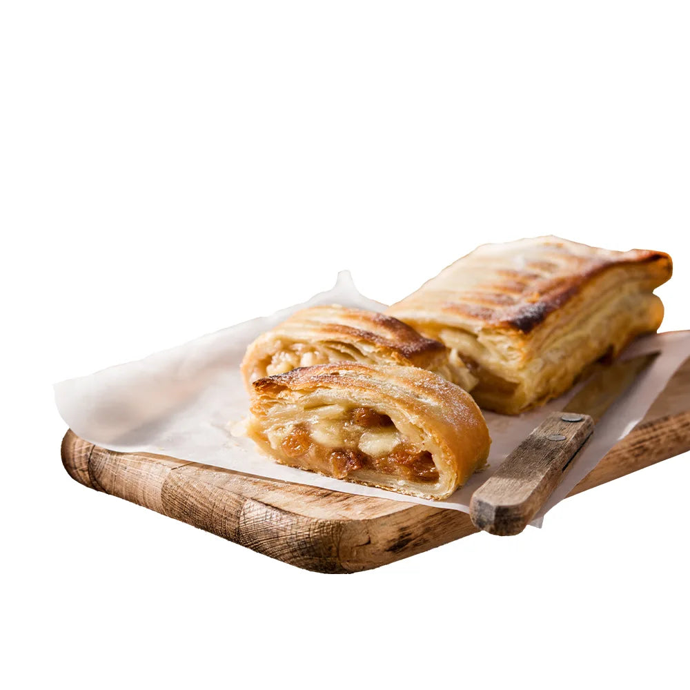 Strudel di Mele pretagliato in 5 fette